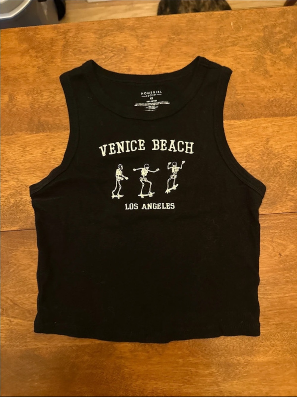 3 tops- Venice Beach Los Angeles Black Tank Top for Kids